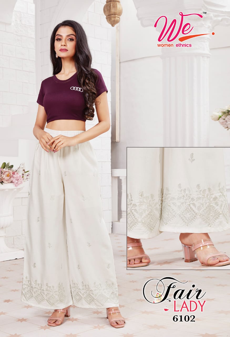 Fair Lady By We Western Palazzo Pants Catalog